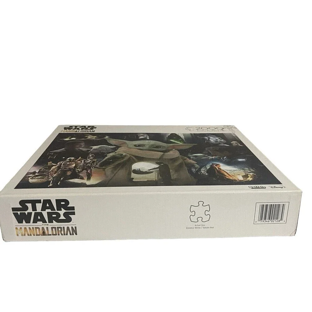 Star Wars Grogu's Journey Mandalorian 2000 P Puzzle Brand Buffalo Games